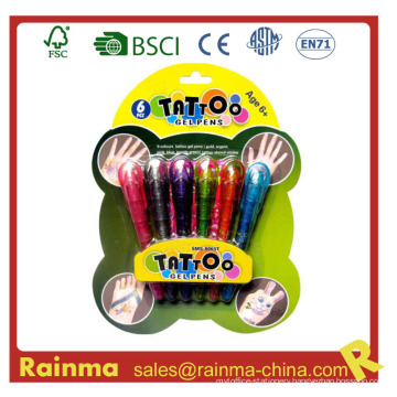 Tattoo Gel Ink Pen with En71 and ASTM Certificate